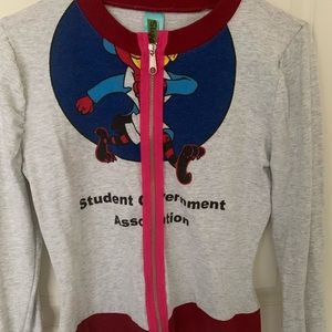 New Urban Outfitters S Renewal vintage zipper top sweatshirt design boho